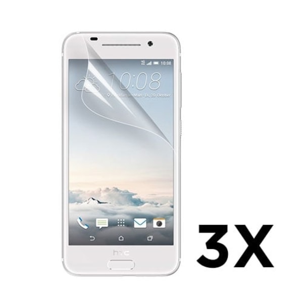 Htc One A9 Näytön Suojakalvo. 3 Kpl. Transparent