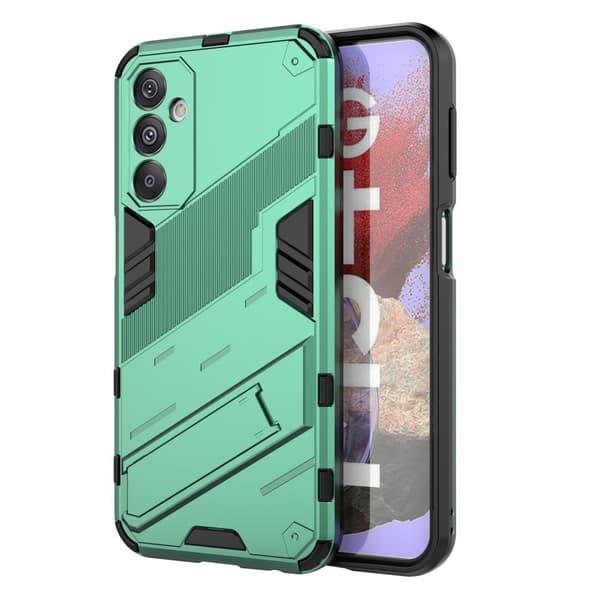 Shockproof Hybrid Deksel med A Modern Touch til Samsung Galaxy M34 - Grønn Green