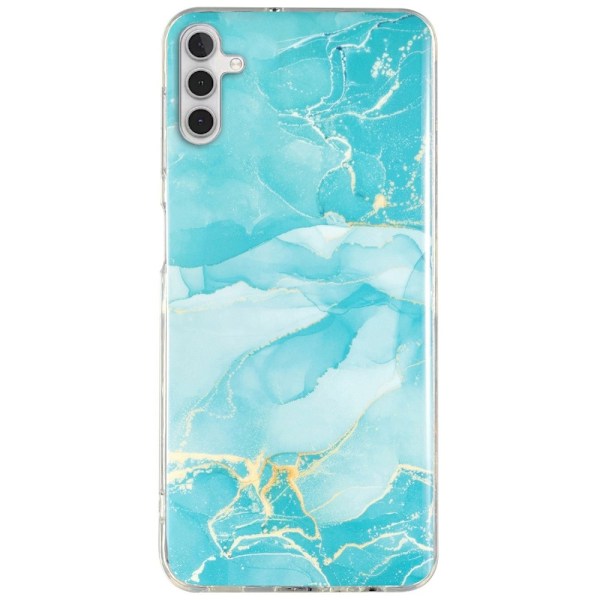 Marble Samsung Galaxy A13 5G Etui - Grønn Green