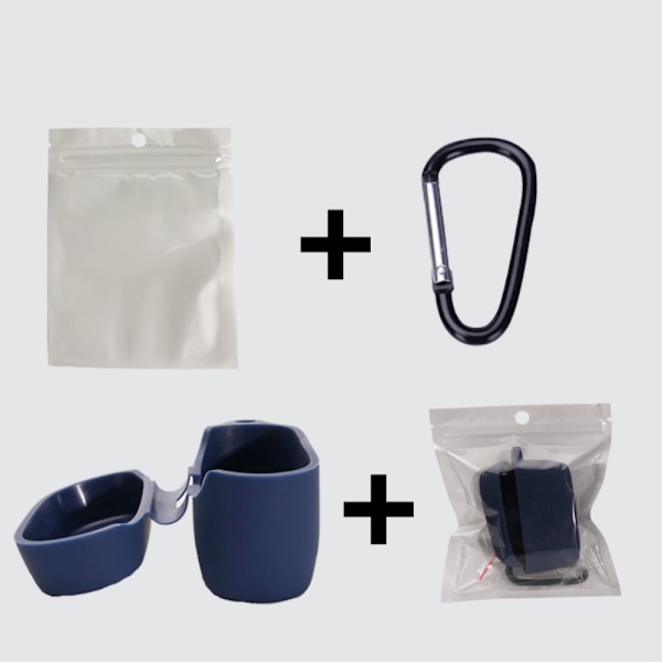 Silikonfodral till Jabra Elite 4 - Lila Lila