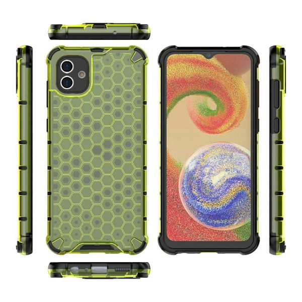 Bofink Honeycomb Samsung Galaxy A04 skal - Grön Grön