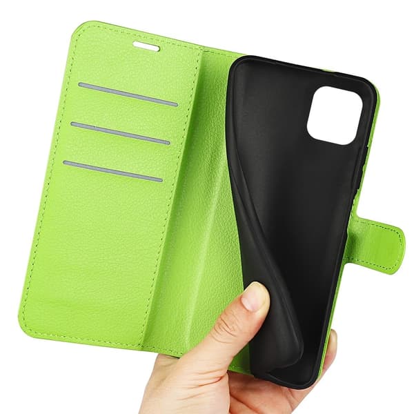 Classic Samsung Galaxy A03 Flip Etui - Grøn Green