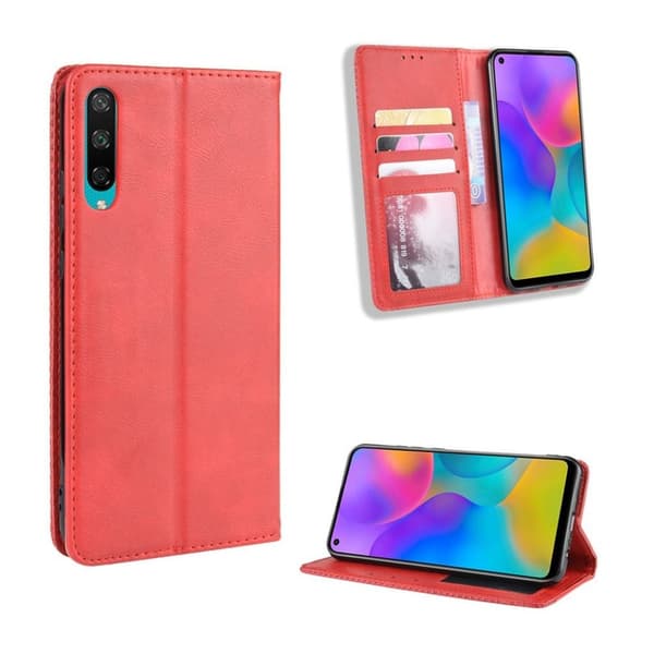 Bofink Vintage Honor Play 3 leather kotelot - Punainen Red