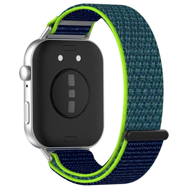 Huawei Watch Fit 3 Strap Magic Tape Nylon Soft Watchband - Lime Green