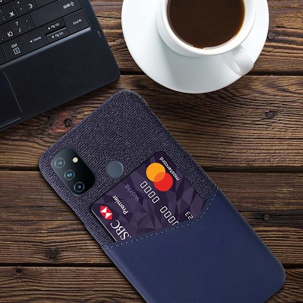 Bofink OnePlus Nord N100 Card Deksel - Blå Blue