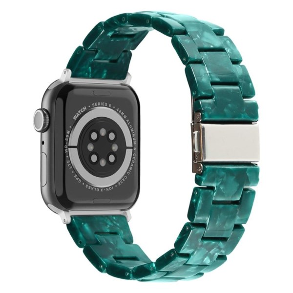 Apple Watch (41mm) resin style watch strap - Matte Green Grön