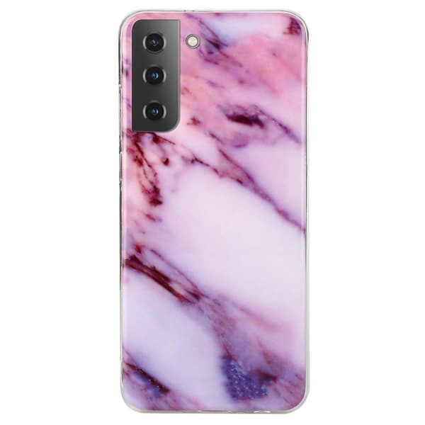 Marble Samsung Galaxy S22 Plus Suojakotelo - Violetti Purple