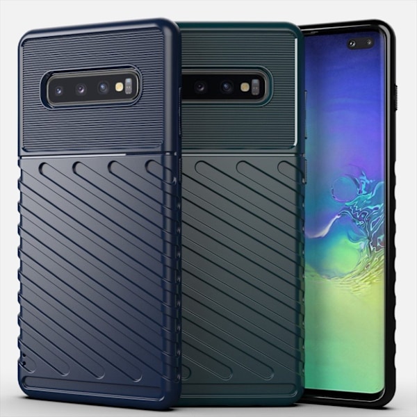 Thunder Samsung Galaxy S10 Plus cover – Blå Blue
