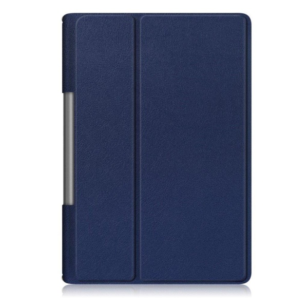 Lenovo Yoga Smart Tab 10.1 tri-fold simple leather flip case - B Blue