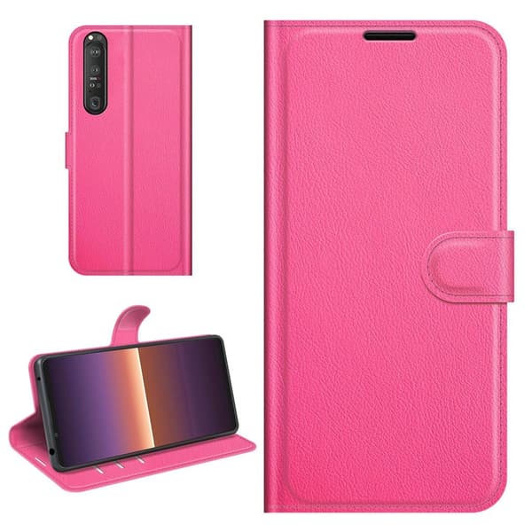 Classic Sony Xperia 1 III fodral - Rosa Rosa