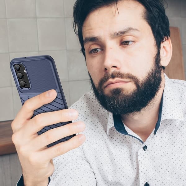 Thunder Samsung Galaxy A25 Etui - Blå Blue