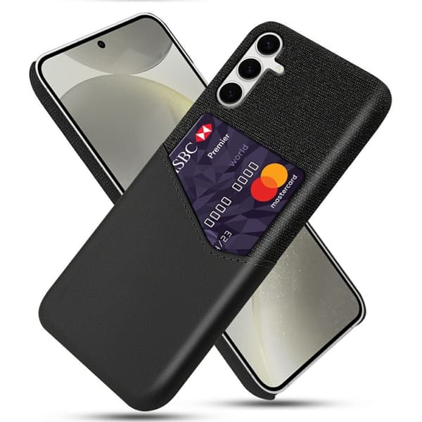 Bofink Samsung Galaxy S25 Plus cover med kortholder - Sort Black