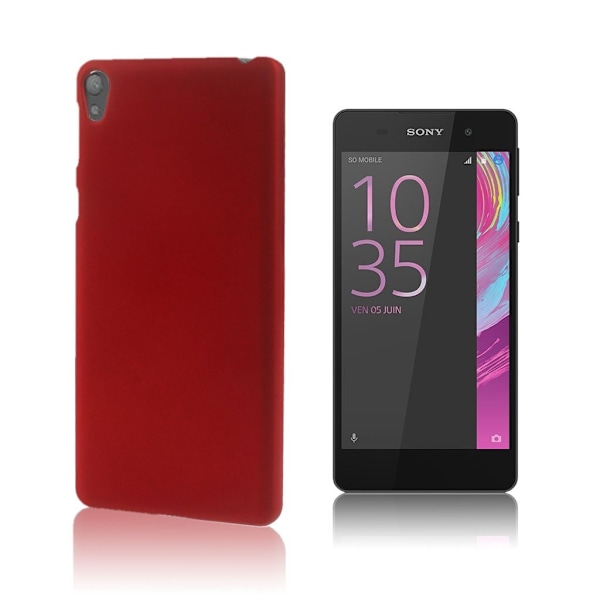 Christensen gummiert deksel for Sony Xperia E5 - Rød Red