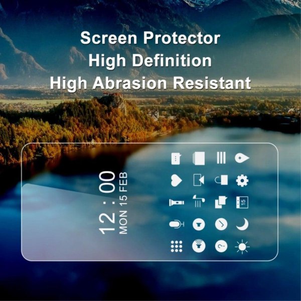 IMAK ARM ultraklar skærmbeskyttelse til Transparent