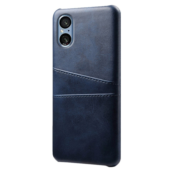 Dual Card Etui Sony Xperia 5 V - Blå Blue