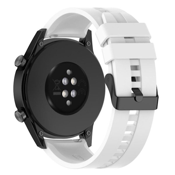 22 mm universal urrem i silikone - Hvid White