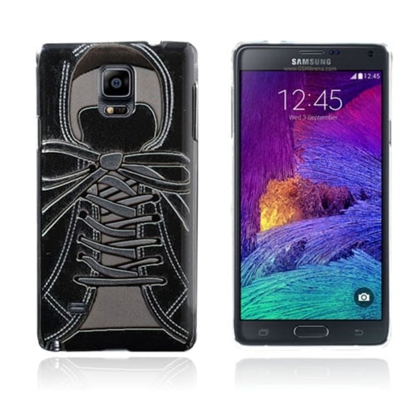 Black Ink (Nauhat) Samsung Galaxy Note 4 Suojakuori Black