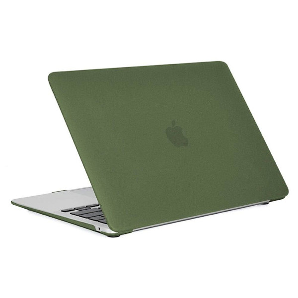 MacBook Air 13 Retina (A2179, 2020) / M1 (A2337, 2020) / (A1932, 2018-2019) erittäin ohut suojus - Tummanvihreä Green