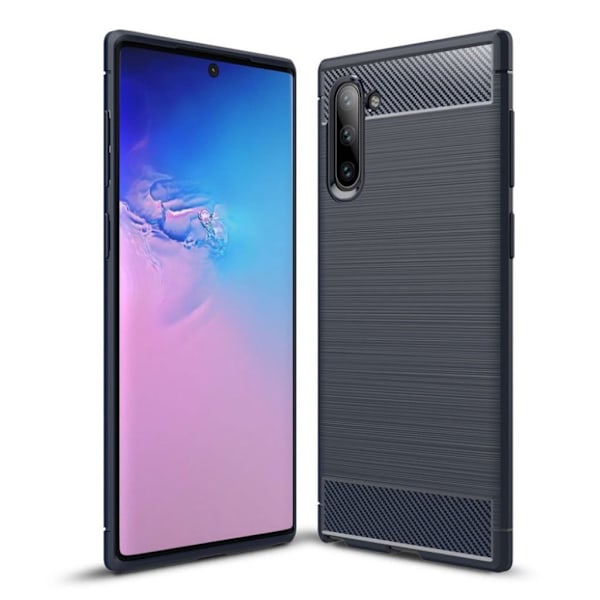 Carbon Flex Samsung Galaxy Note 10 deksel - Blå Blue