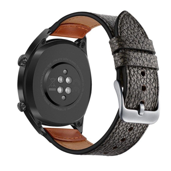 Huawei Watch GT / GT 2 42 / 46mm / Magic genuine leather watch b Svart
