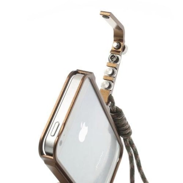 Premium (Ruskea) iPhone 6 Metallinen Bumper Brown