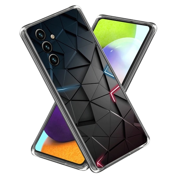 Deco Samsung Galaxy A54 Etui - Sort Trekant Black