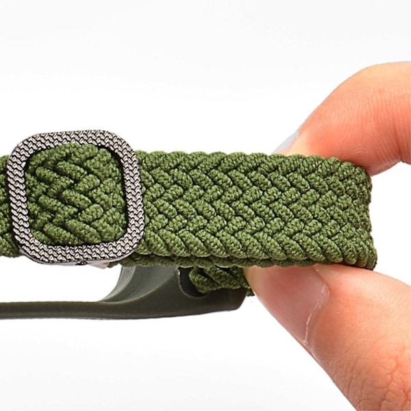 Xiaomi Mi Band 7 / 6 / 5 klockarmband i elastisk nylon - Blå Blå