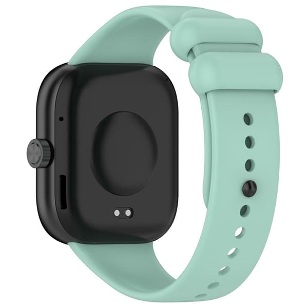 Xiaomi Redmi Watch 4 / Mi 8 Pro silikoneurrem med sort spænde - Grøn Green