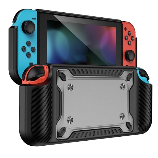 Nintendo Switch OLED yksinkertainen kansi - Musta Black