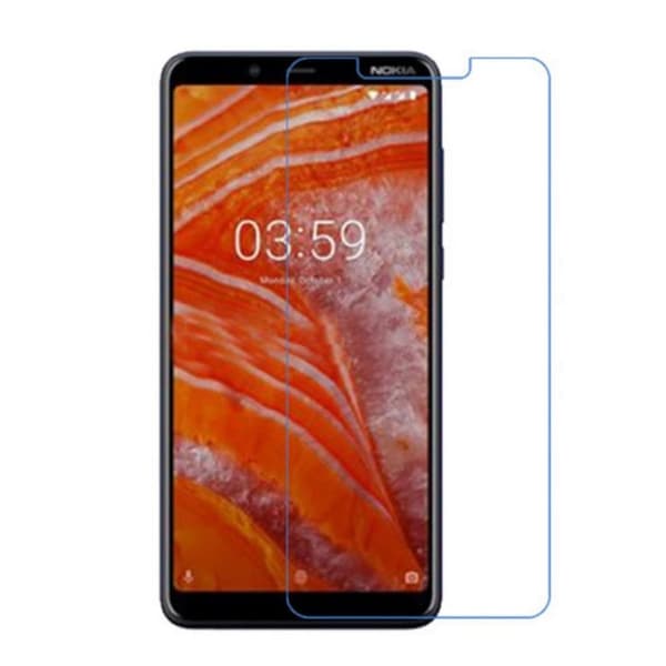 Nokia 3.1 Plus beskyttelses hinne av plastikk - gjennomsiktig Transparent