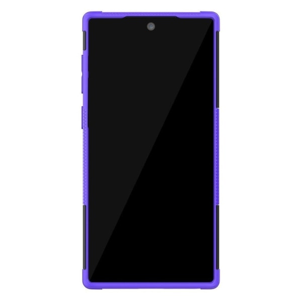 Offroad Samsung Galax Note 10 kuoret - Musta / Violetti Purple