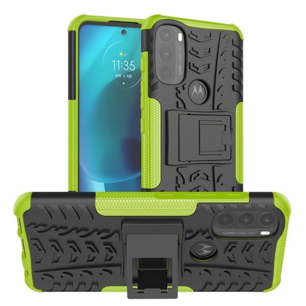 Offroad Motorola Moto G71 5G cover - Grøn Green