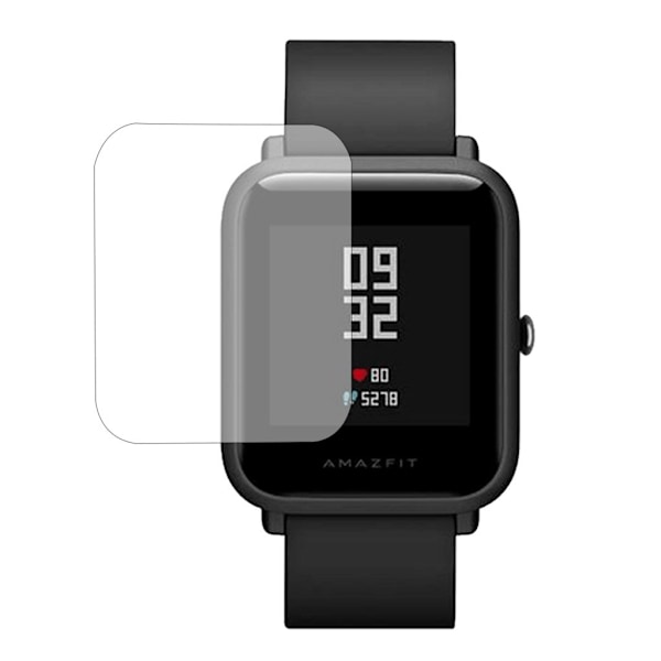 Amazfit Bip naarmuuntumaton näytönsuoja Transparent