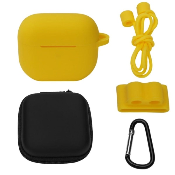AirPods 3 silicone case with storage bag and accessories - Yello Gul