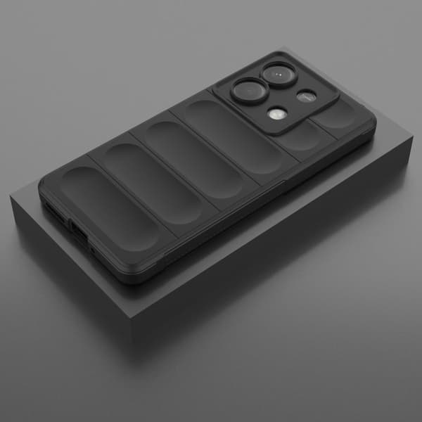 Blødt grebsformet Xiaomi Redmi Note 13 cover - Sort Black