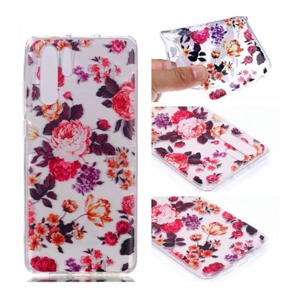 Huawei P30 Pro pattern case - Blooming Flowers multifärg