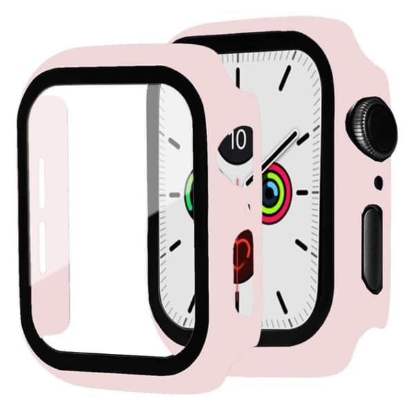 Apple Watch Series 3/2/1 42mm enkel og holdbar ramme - Lyserød Pink