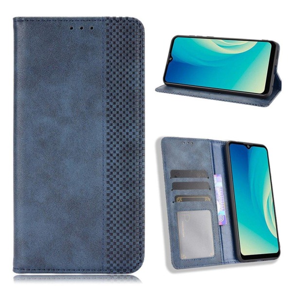 Bofink Vintage ZTE Blade A7s 2020 leather case - Blue Blue