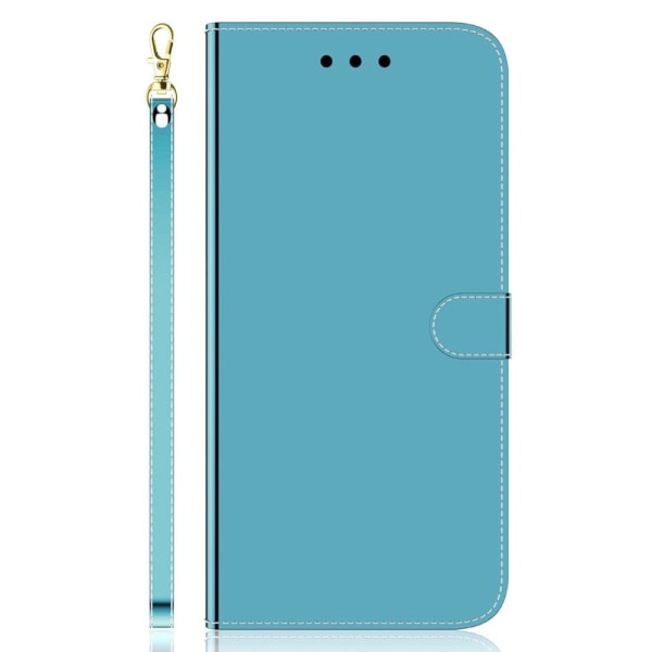 Mirror Nokia C2 2nd Edition Flip Etui - Cyan Green