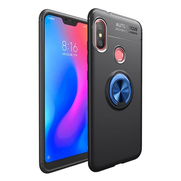 Ringo Xiaomi Mi A2 Lite cover - Sort / blå Black
