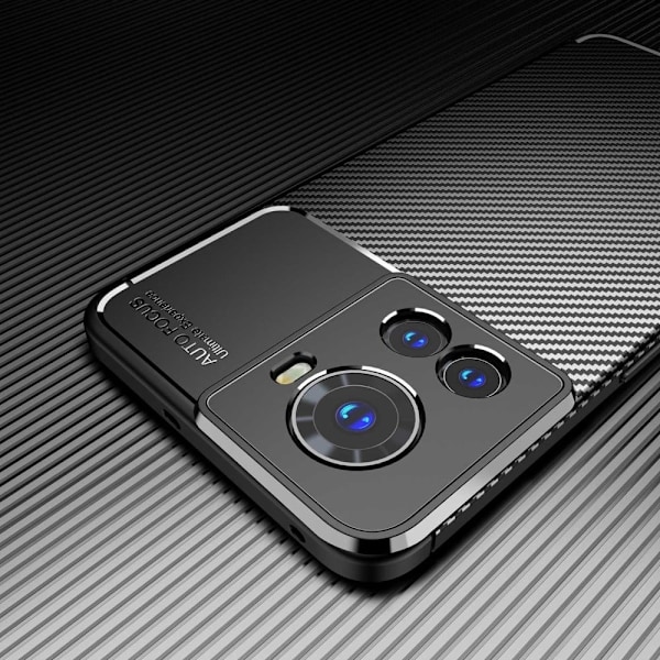Carbon Shield OnePlus Ace kotelot - Musta Black