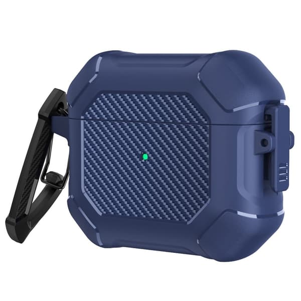 AirPods 3-etui i karbonfiber - Blå Blue