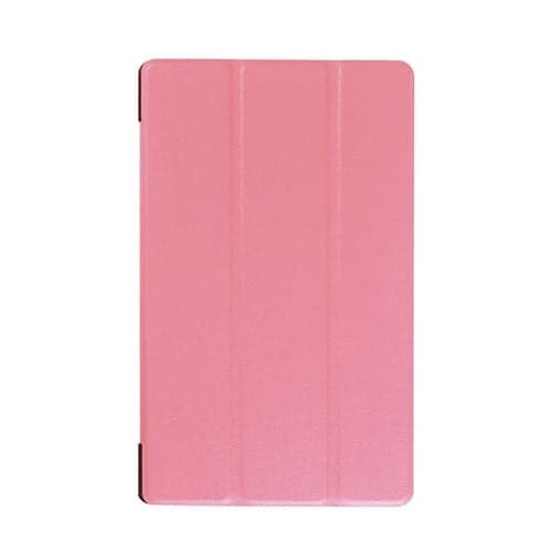 Gaarder Lines Lenovo Tab 2 A8-50 Lær Stand Etui - Lys Rosa Pink