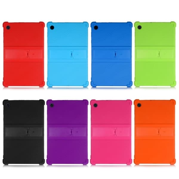 Silikon-etui med glidebryter for Lenovo Tab M10 HD Gen 2 - Oransje Orange