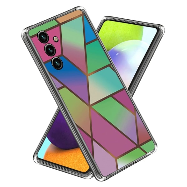 Marble design Samsung Galaxy A15 kotelot - Tyyli E Multicolor