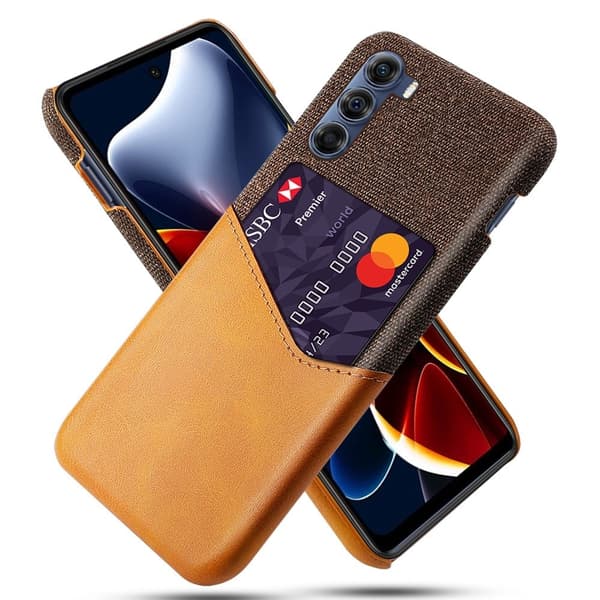 Bofink Motorola Edge S30 Kort Cover - Orange Orange
