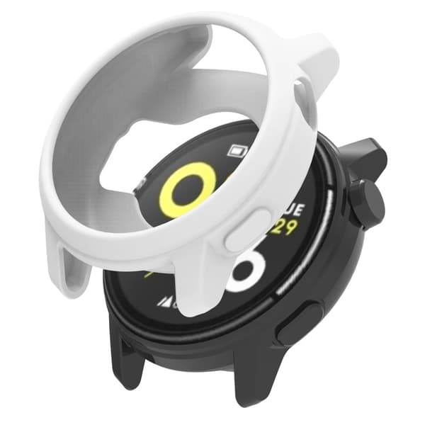 Coros Pace 3 Watch Case Cover Iskunkestävä pehmeä silikoni suojakotelo - Valkoinen White