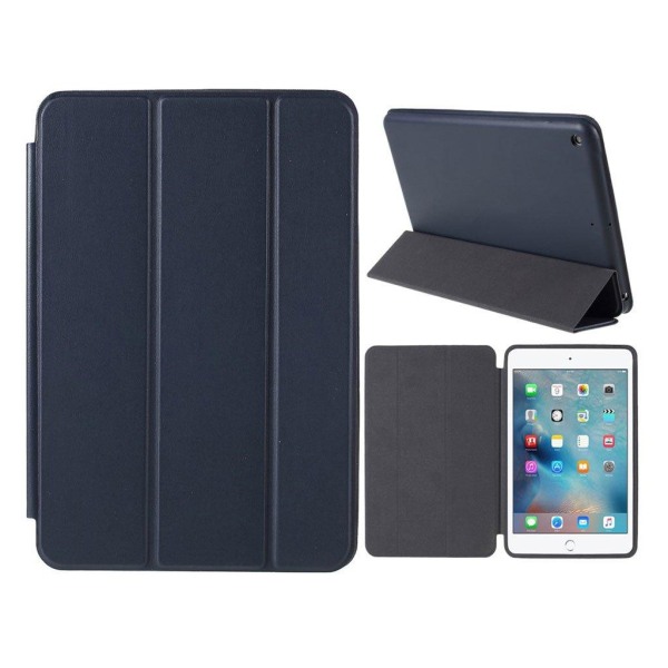 iPad Mini (2019) tri-fold leather flip case - Blue Blue