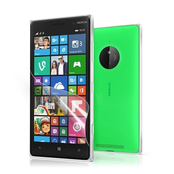 Nokia Lumia 830 Näytön Suojakalvo (Kirkas) Transparent