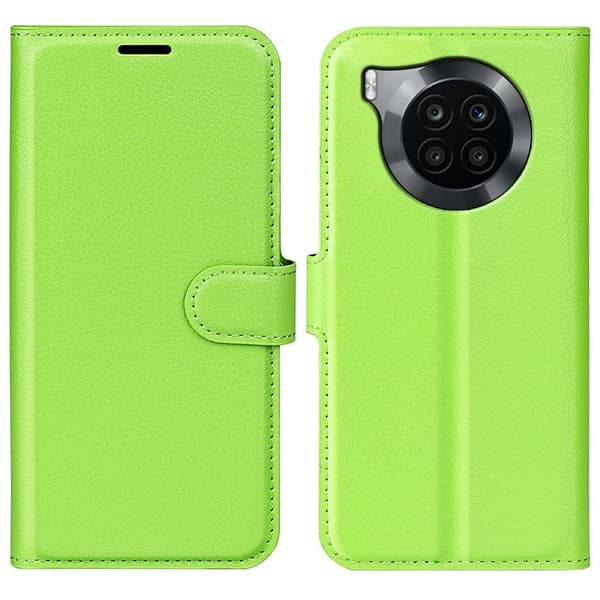 Klassisk Honor 50 Lite / Huawei Nova 8i Flip Etui - Grøn Green